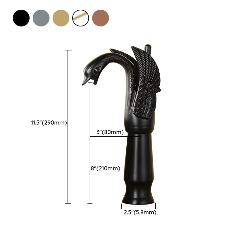 Lisslune | Full brass bathroom sink faucet hot and cold water single handle sink faucet