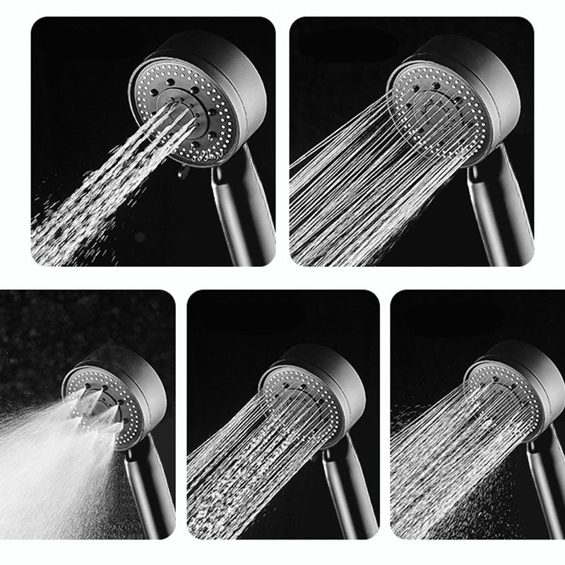 Lisslune | Standard Plastic Shower Head Self-Cleaning Round Handheld Shower Heads