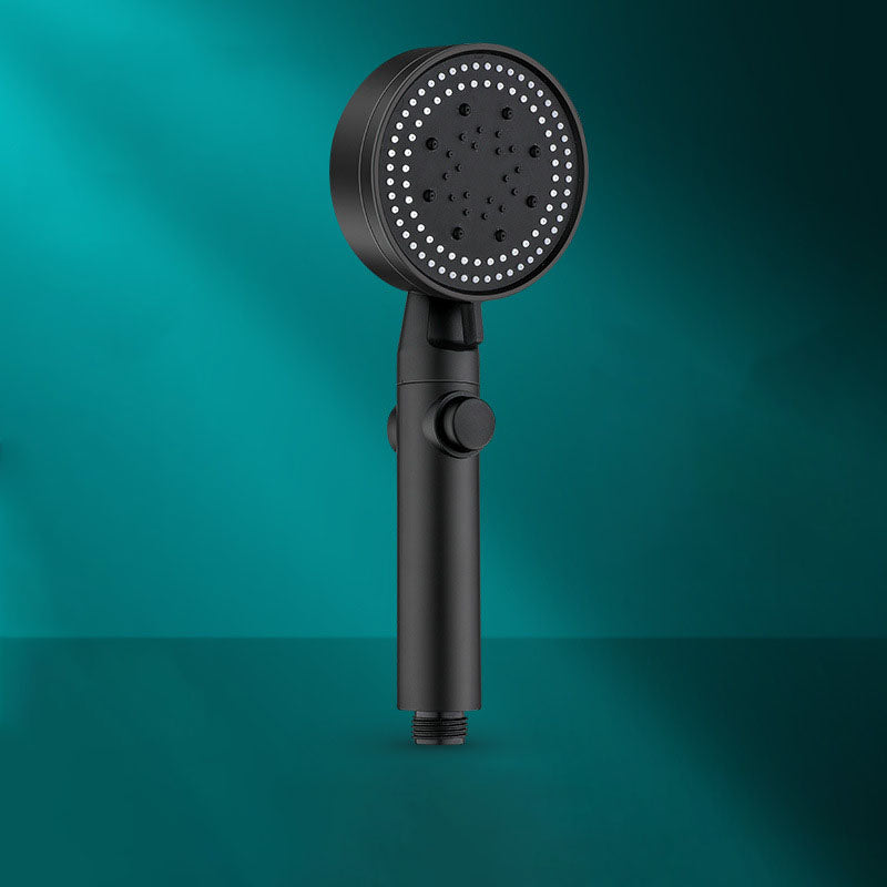 Lisslune | 5 setting patterns shower head plastic round handheld shower head