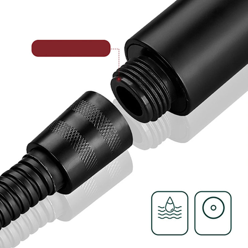 Lisslune | 5 setting patterns shower head plastic round handheld shower head