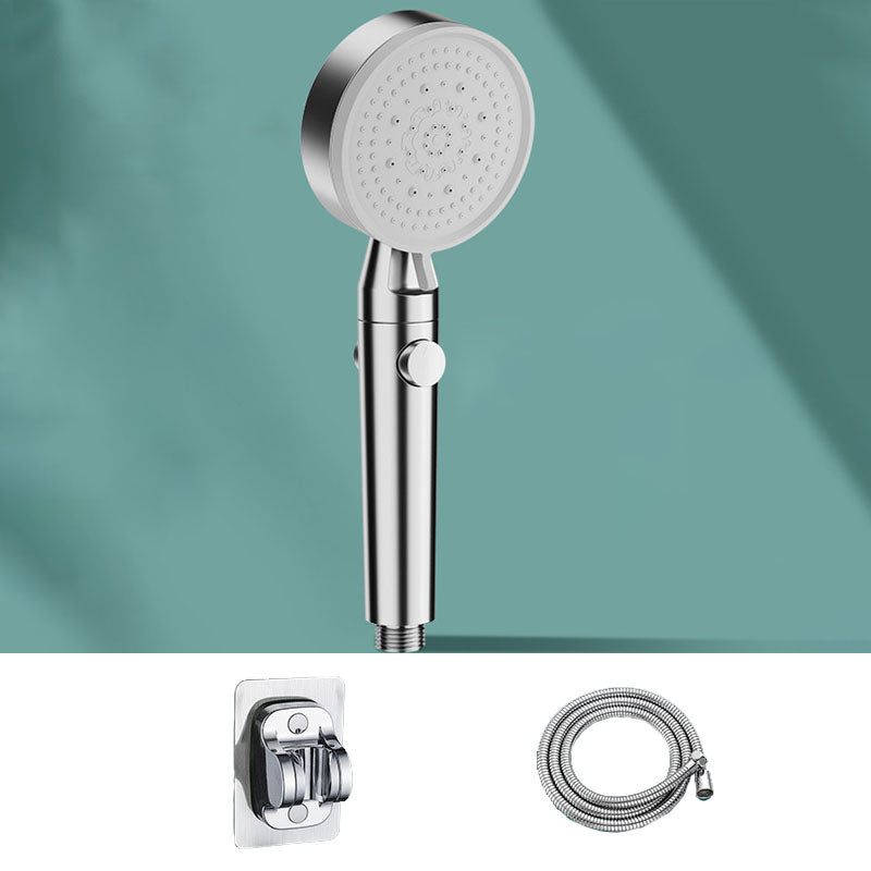 Lisslune | 5 setting patterns shower head plastic round handheld shower head