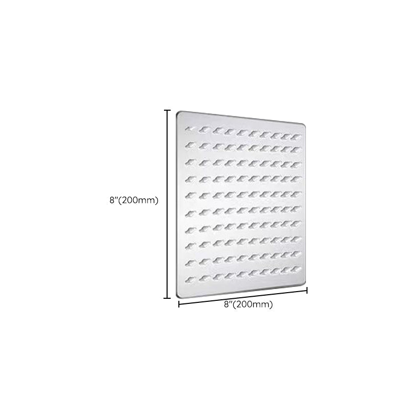 Lisslune | Classic Dual Shower Head Water-efficient Square Metal Dual Shower Head