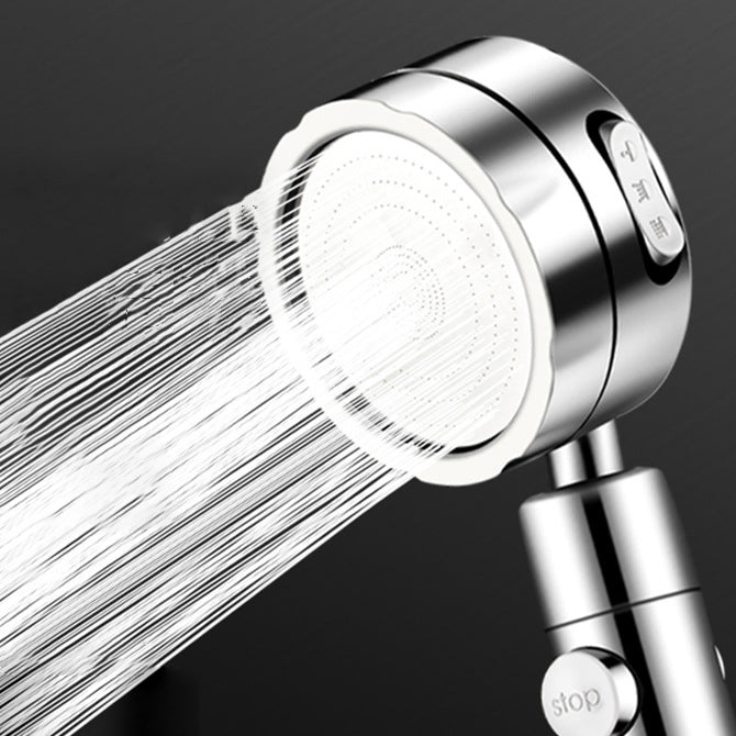 Lisslune | Adjustable Water Flow Showerhead Solid Color 3 Settings Round Handheld Shower