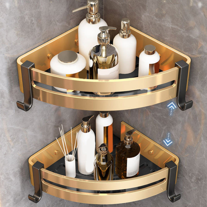 Lisslune | 7-piece traditional bathroom accessory set aluminum bathroom accessory set