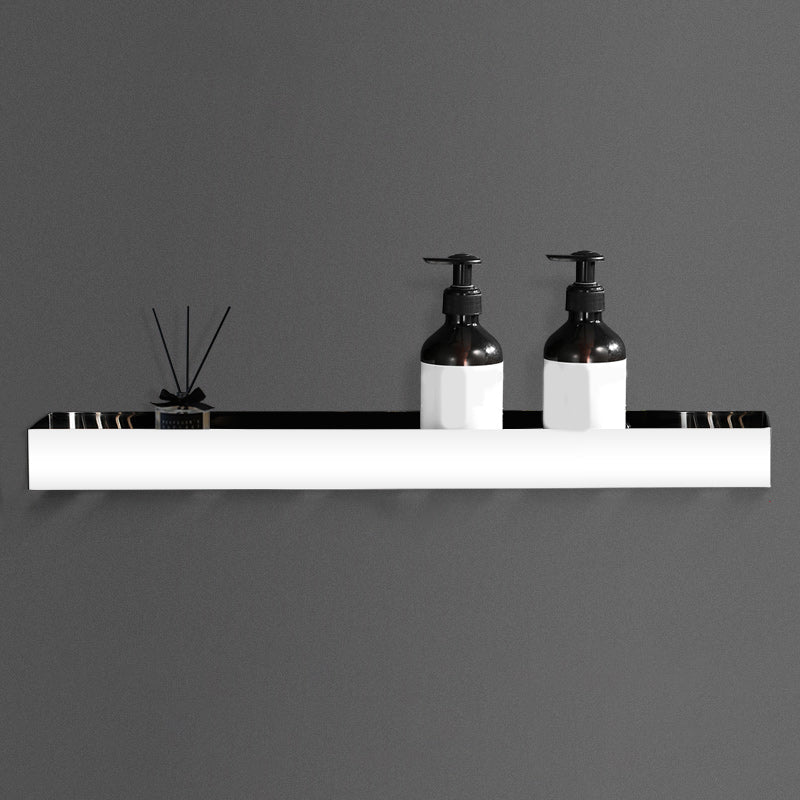 Skorter | Contemporary Stainless Steel Bathroom Shelf 2-Piece Bathroom Accessory Set