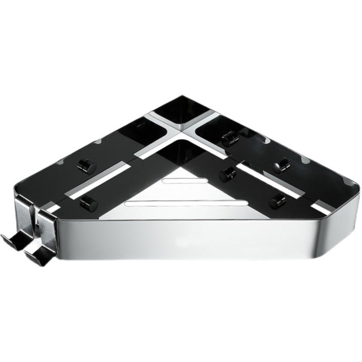 Skorter | Contemporary Stainless Steel Bathroom Shelf 2-Piece Bathroom Accessory Set