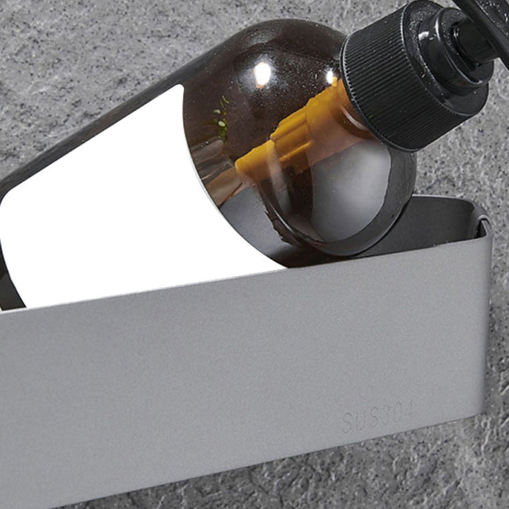 Skorter | Contemporary Stainless Steel Bathroom Shelf 2-Piece Bathroom Accessory Set