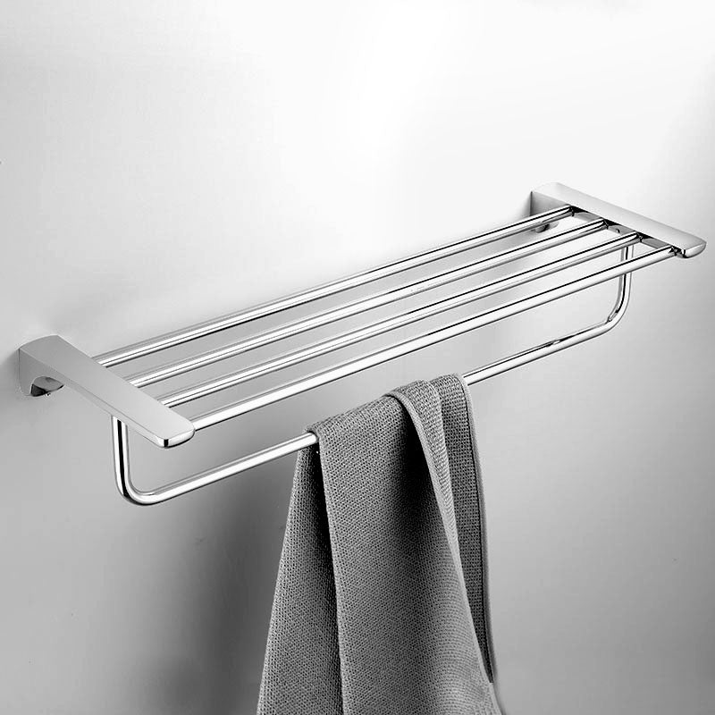 Lisslune | Silver Bathroom Accessories Hardware Set Modern Bathroom Accessories Kit