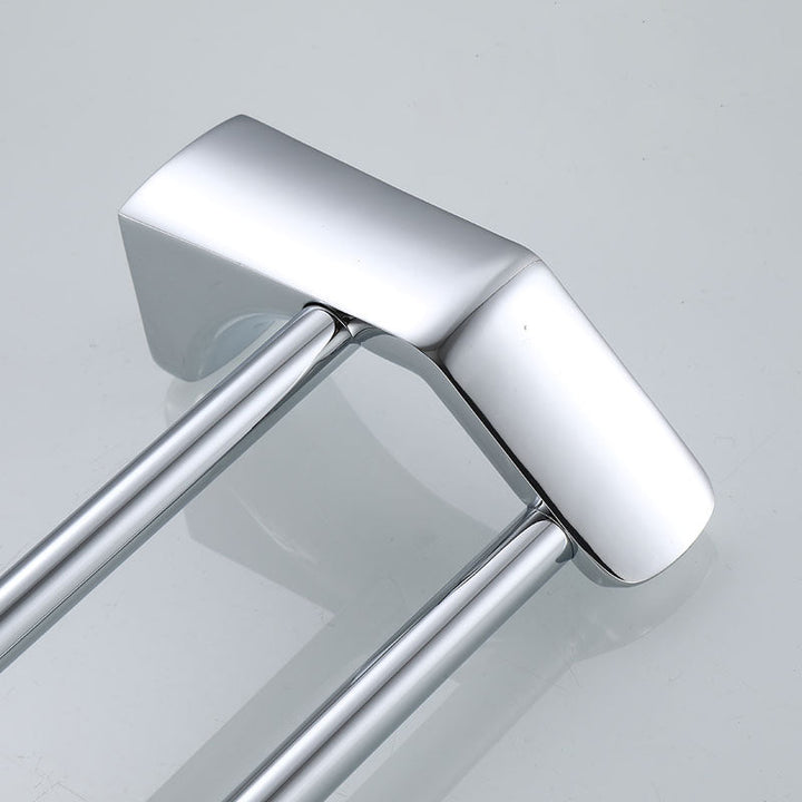 Lisslune | Silver Bathroom Accessories Hardware Set Modern Bathroom Accessories Kit