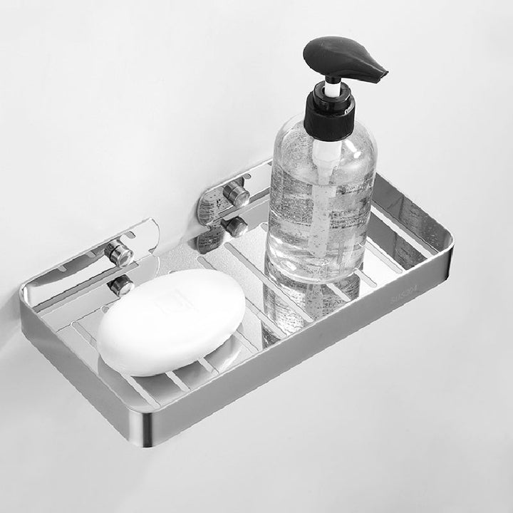 Lisslune | Silver Bathroom Accessories Hardware Set Modern Bathroom Accessories Kit
