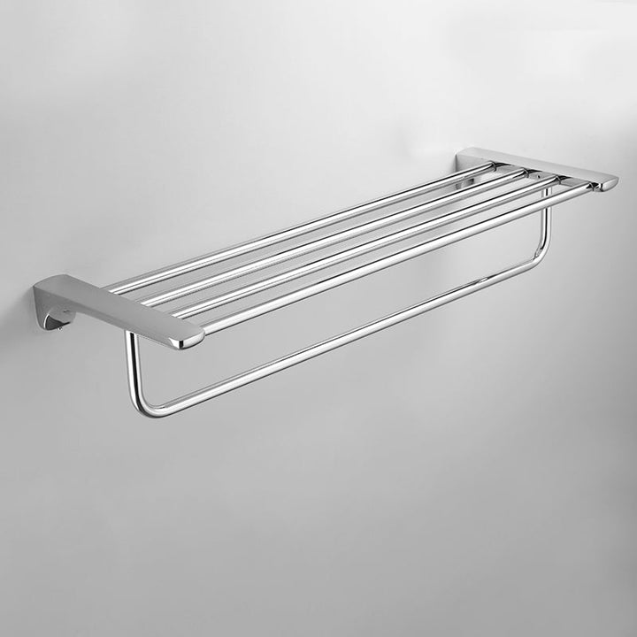 Lisslune | Silver Bathroom Accessories Hardware Set Modern Bathroom Accessories Kit