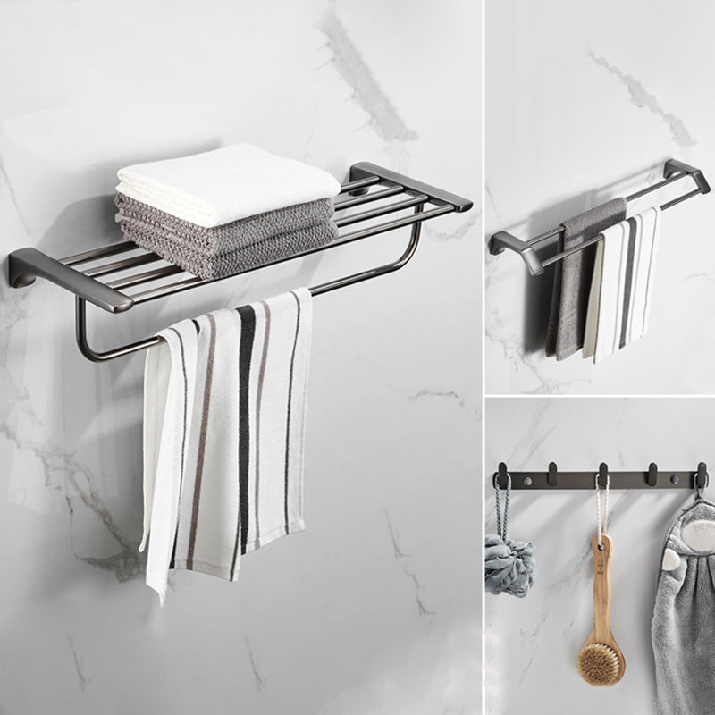 Lisslune | Modern Bathroom Accessories Hardware Set Gray Bathroom Accessories Set