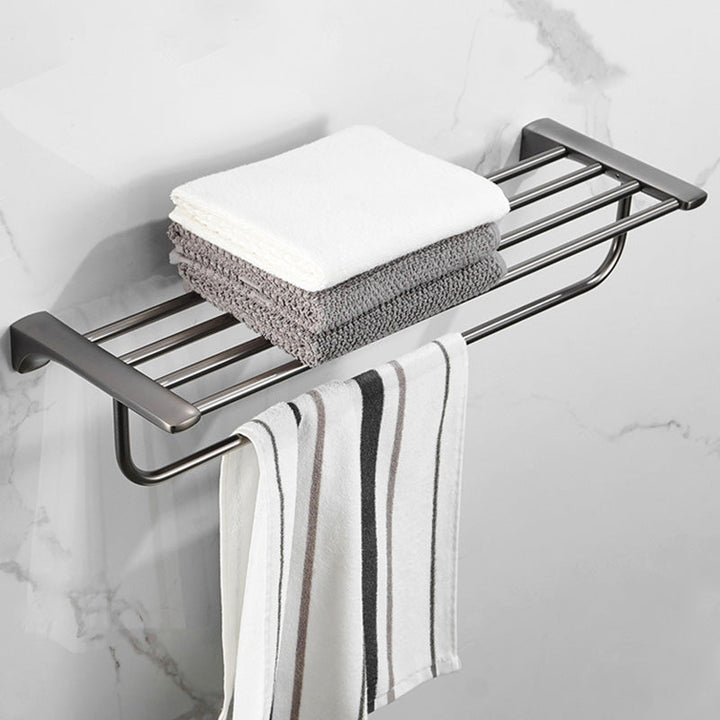 Lisslune | Modern Bathroom Accessories Hardware Set Gray Bathroom Accessories Set
