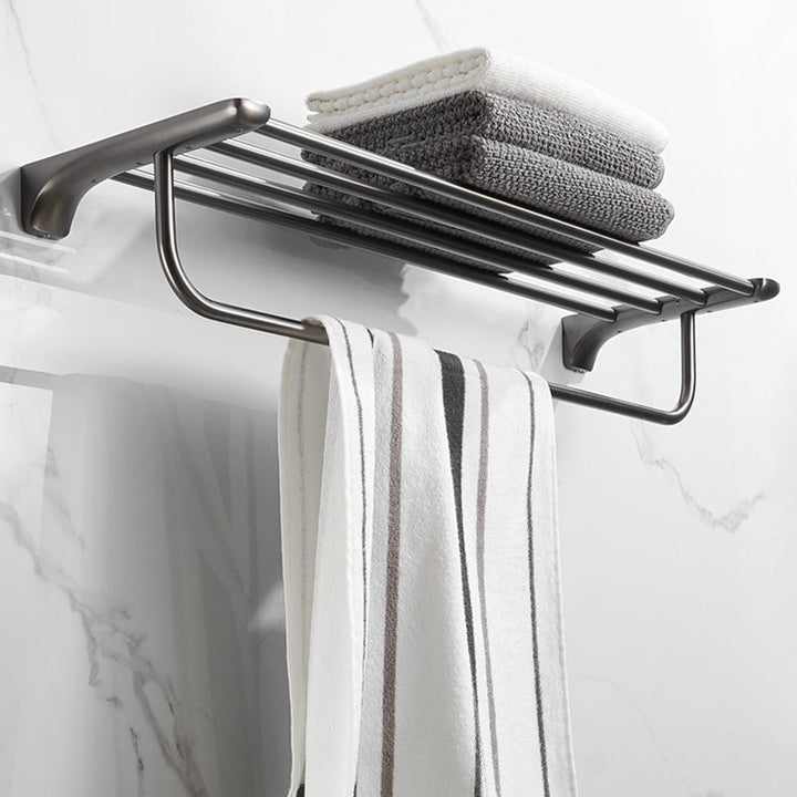 Lisslune | Modern Bathroom Accessories Hardware Set Gray Bathroom Accessories Set