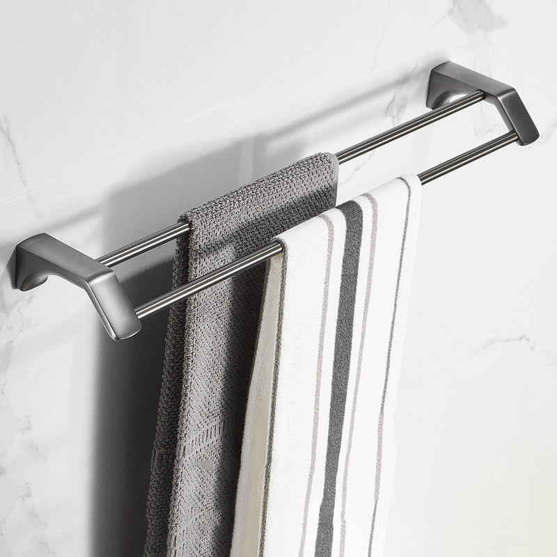 Lisslune | Modern Bathroom Accessories Hardware Set Gray Bathroom Accessories Set