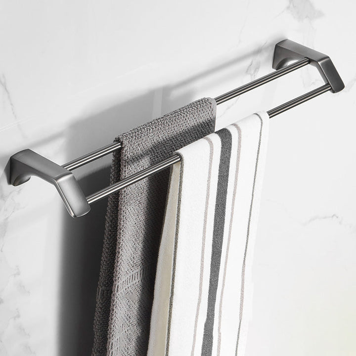 Lisslune | Modern Bathroom Accessories Hardware Set Gray Bathroom Accessories Set