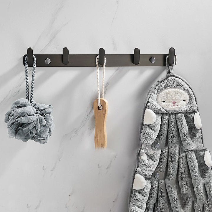 Lisslune | Modern Bathroom Accessories Hardware Set Gray Bathroom Accessories Set