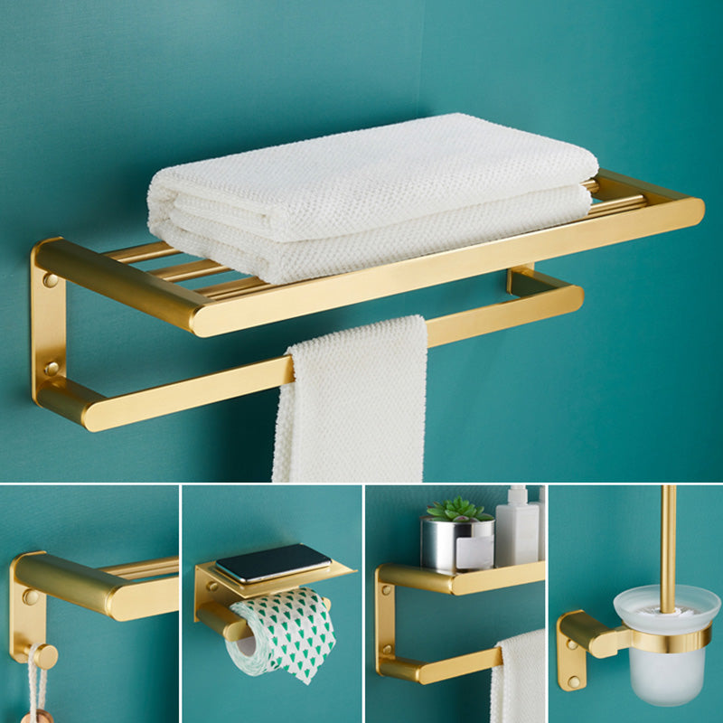 Lisslune | Traditional Bathroom Accessory Hardware Set Gold Bathroom Accessory Set