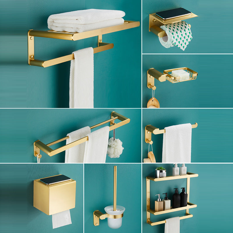 Lisslune | Traditional Bathroom Accessory Hardware Set Gold Bathroom Accessory Set