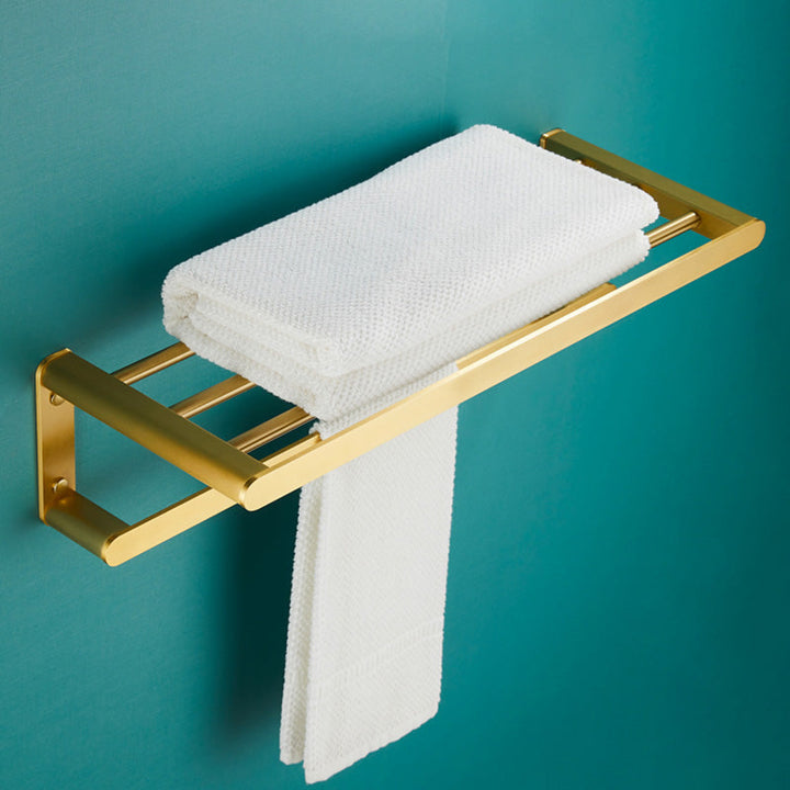 Lisslune | Traditional Bathroom Accessory Hardware Set Gold Bathroom Accessory Set