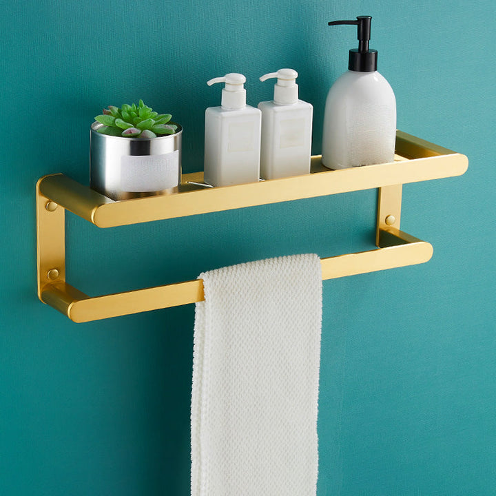 Lisslune | Traditional Bathroom Accessory Hardware Set Gold Bathroom Accessory Set