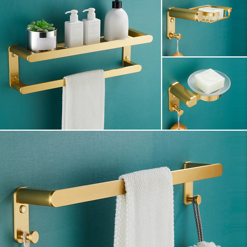 Lisslune | Traditional Bathroom Accessory Hardware Set Gold Bathroom Accessory Set