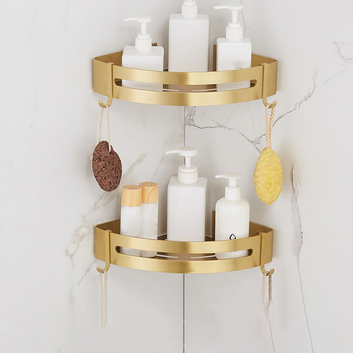 Lisslune | Traditional Bathroom Accessory Hardware Set Gold Bathroom Accessory Set