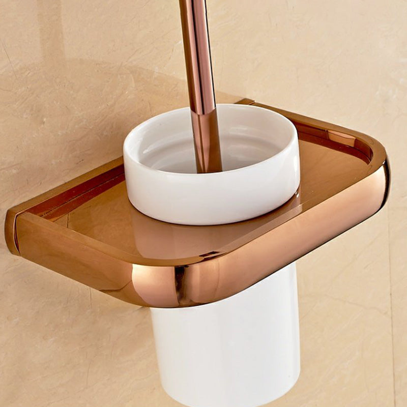 Lisslune | 5-piece Vintage Bathroom Accessory Set Brass Fittings Set