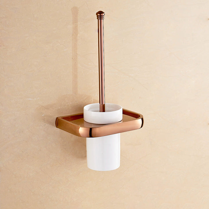 Lisslune | 5-piece Vintage Bathroom Accessory Set Brass Fittings Set