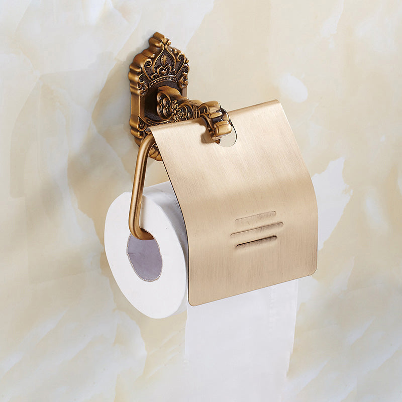 Lisslune | Traditional Bathroom Accessory Set Gold Bathroom Accessory Kit