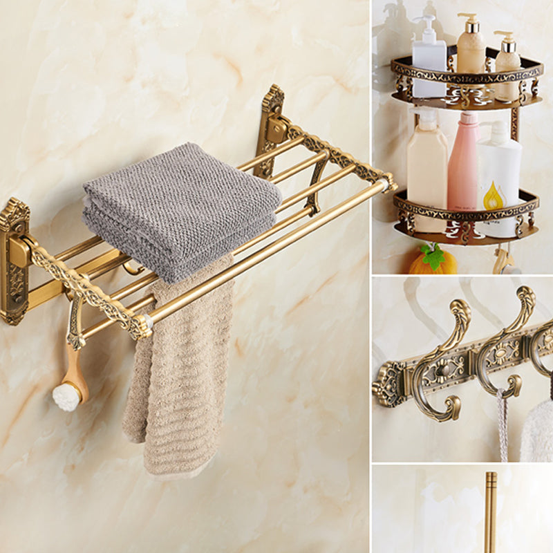 Lisslune | Traditional Bathroom Accessory Set Gold Bathroom Accessory Kit