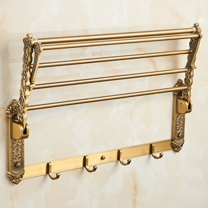 Lisslune | Traditional Bathroom Accessory Set Gold Bathroom Accessory Kit