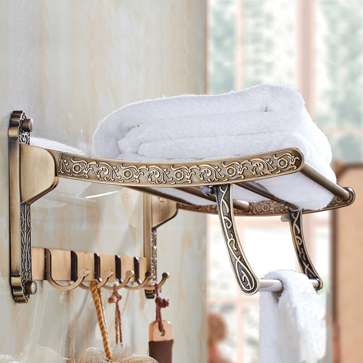 Lisslune | Traditional Bathroom Accessory Set Gold Bathroom Accessory Kit