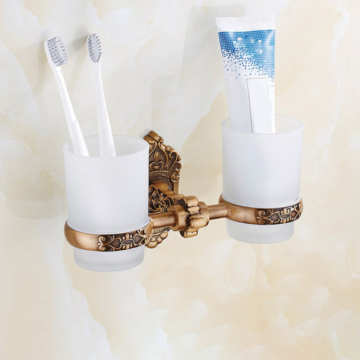 Lisslune | Traditional Bathroom Accessory Set Gold Bathroom Accessory Kit