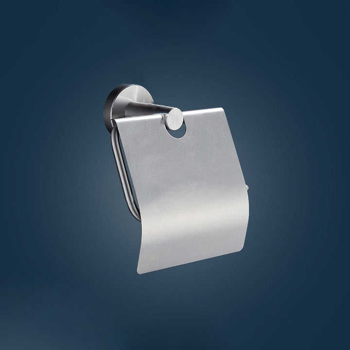 Lisslune | Chrome Traditional Bathroom Accessory Set Stainless Steel Bathroom Set