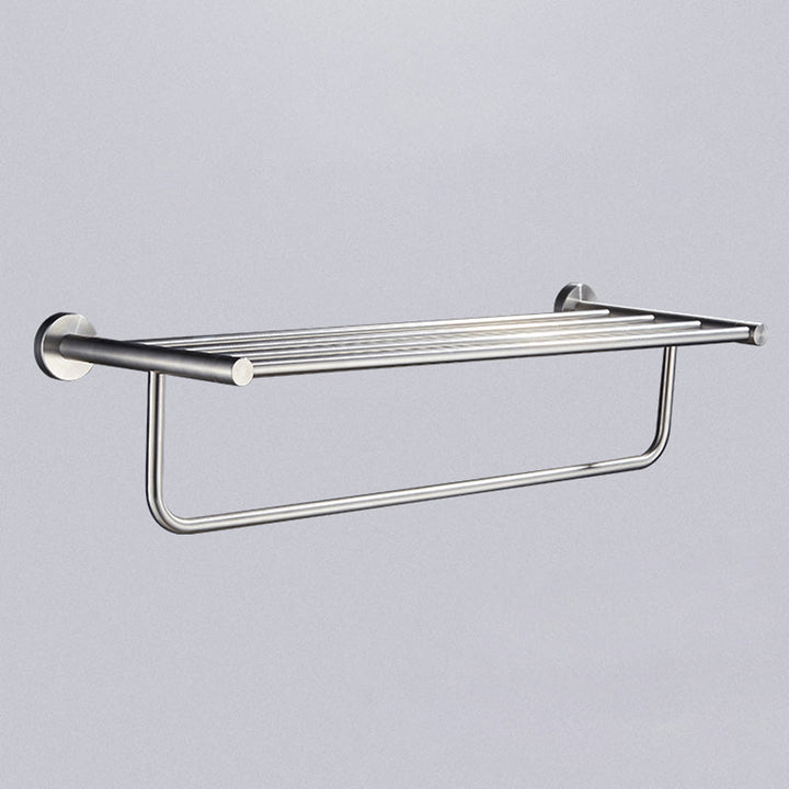 Lisslune | Chrome Traditional Bathroom Accessory Set Stainless Steel Bathroom Set