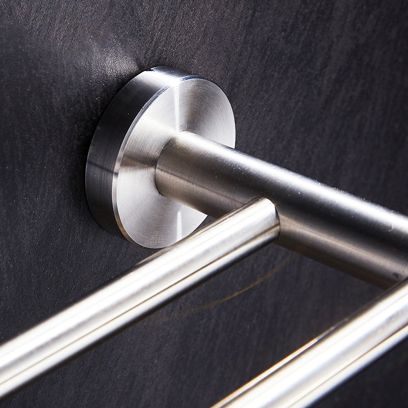 Lisslune | Chrome Traditional Bathroom Accessories Set Stainless Steel Bathroom Set