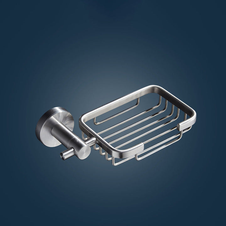 Lisslune | Chrome Traditional Bathroom Accessory Set Stainless Steel Bathroom Set