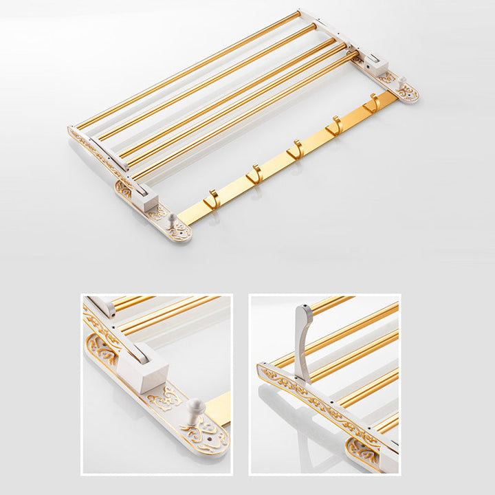 Lisslune | Traditional Bathroom Accessory Hardware Set Bathroom Shelf Bathroom Accessory Kit