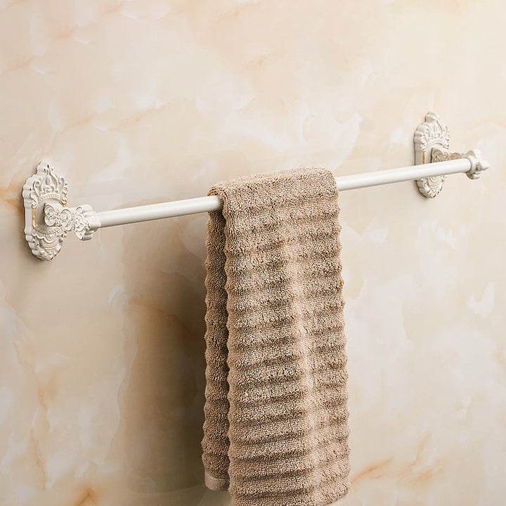 Lisslune | Traditional Bathroom Accessories Set White Bathroom Accessories Hardware Set