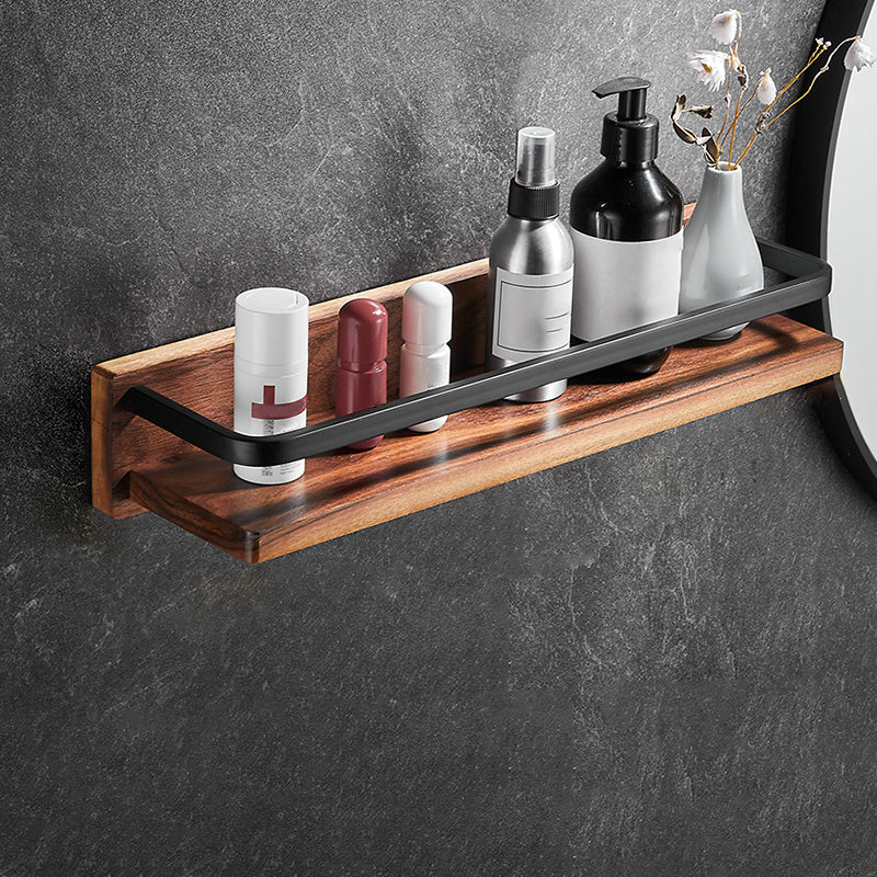 Lisslune | 7-piece bathroom accessory set wood and metal bathroom accessory hardware set