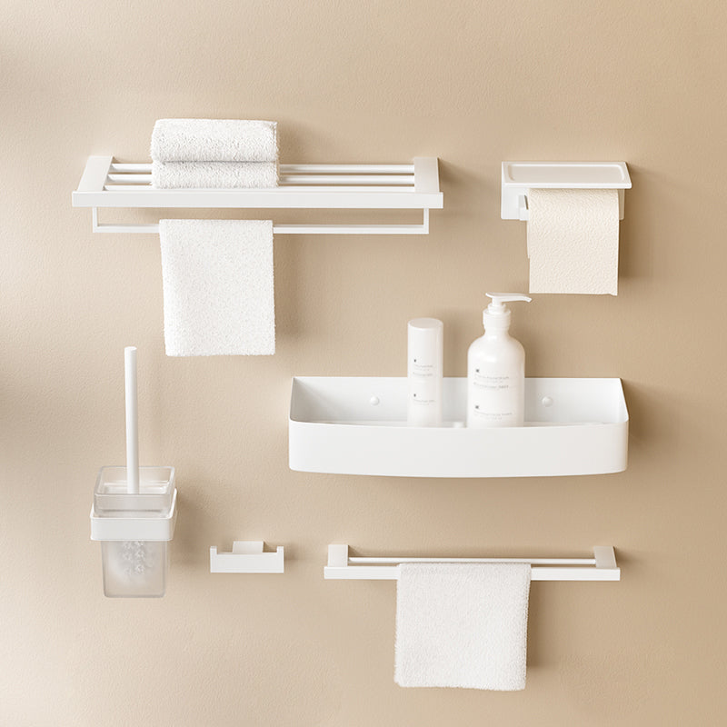Lisslune | Modern Bathroom Accessories Set White Bathroom Accessories Hardware Set