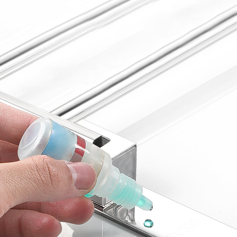 Lisslune | Modern Bathroom Accessory Set Silver Bathroom Accessories Hardware Set