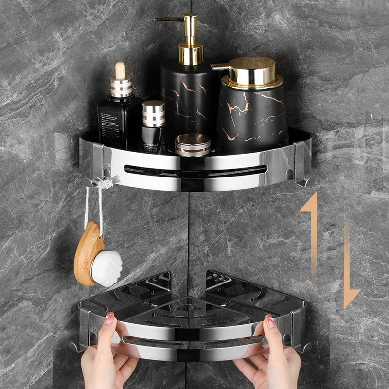 Lisslune | Modern Bathroom Accessory Set Silver Bathroom Accessories Hardware Set