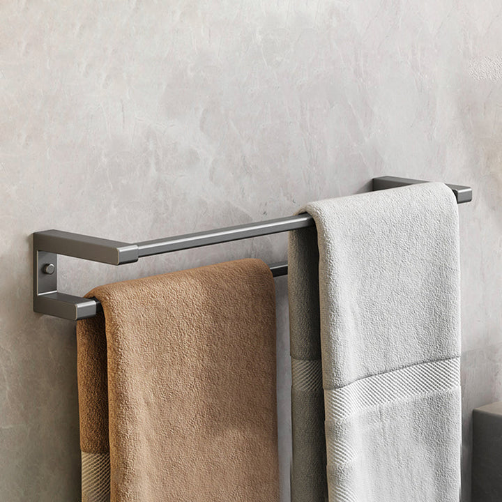 Lisslune | Modern Bathroom Accessories Set Gray Bathroom Accessories Hardware Set