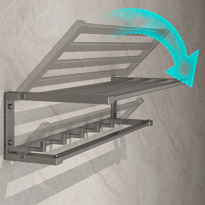 Lisslune | Modern Bathroom Accessories Set Gray Bathroom Accessories Hardware Set