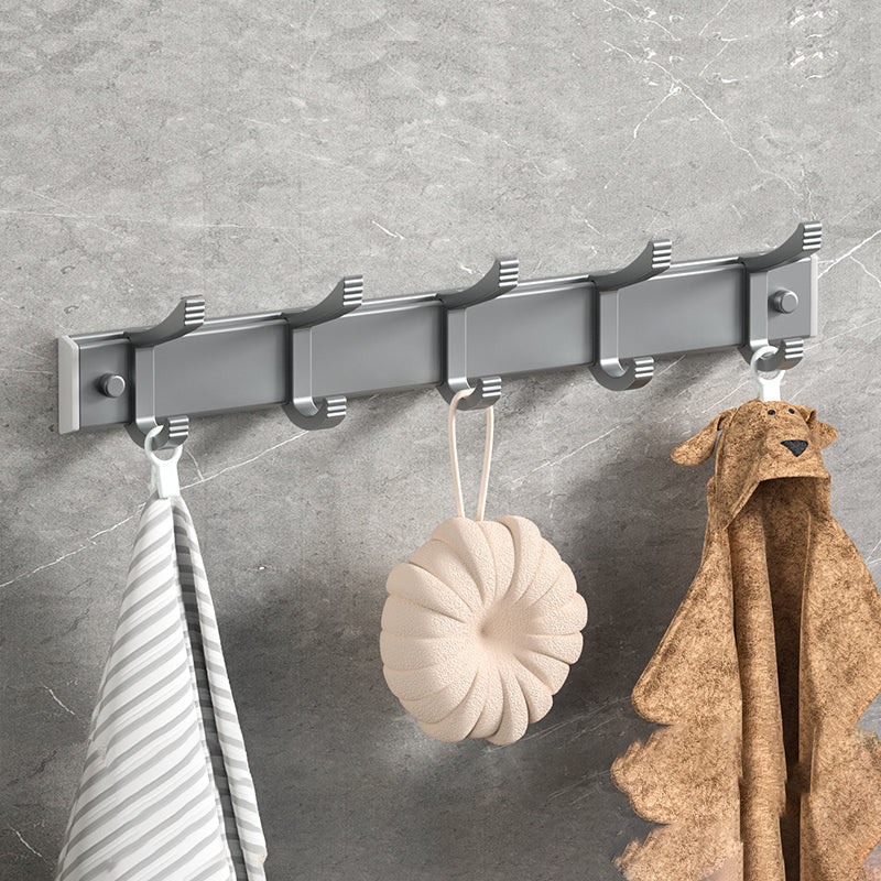 Lisslune | Modern Bathroom Accessories Set Gray Bathroom Accessories Hardware Set