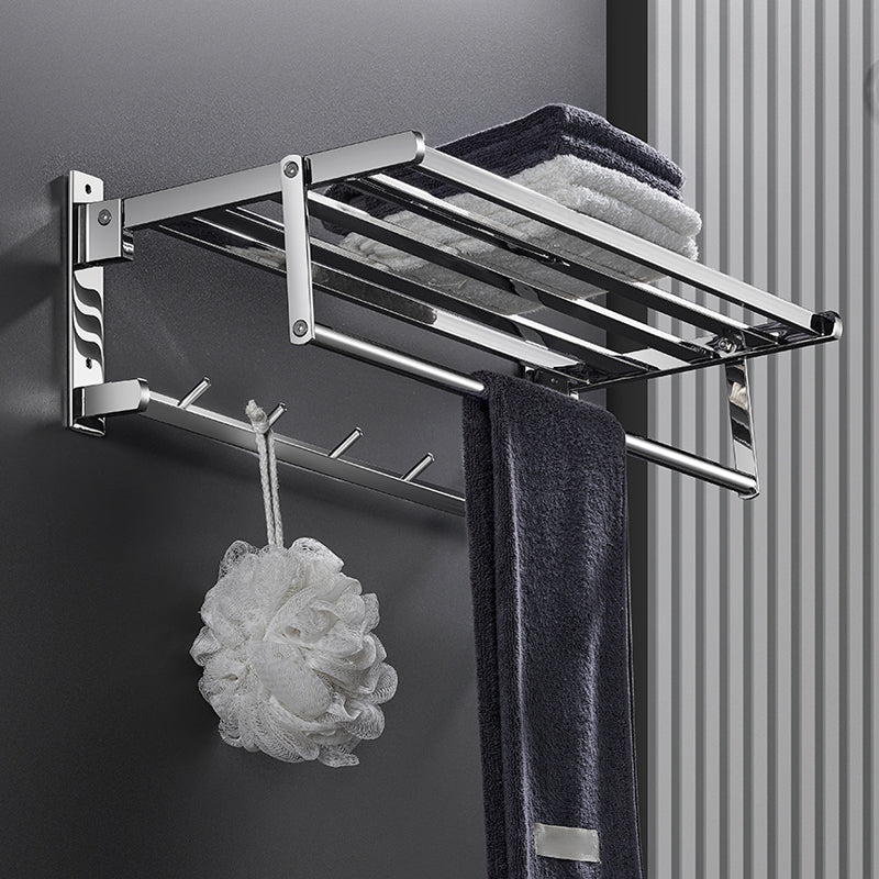 Lisslune | Modern Bathroom Hardware Set Silver Bathroom Accessories Hardware Set