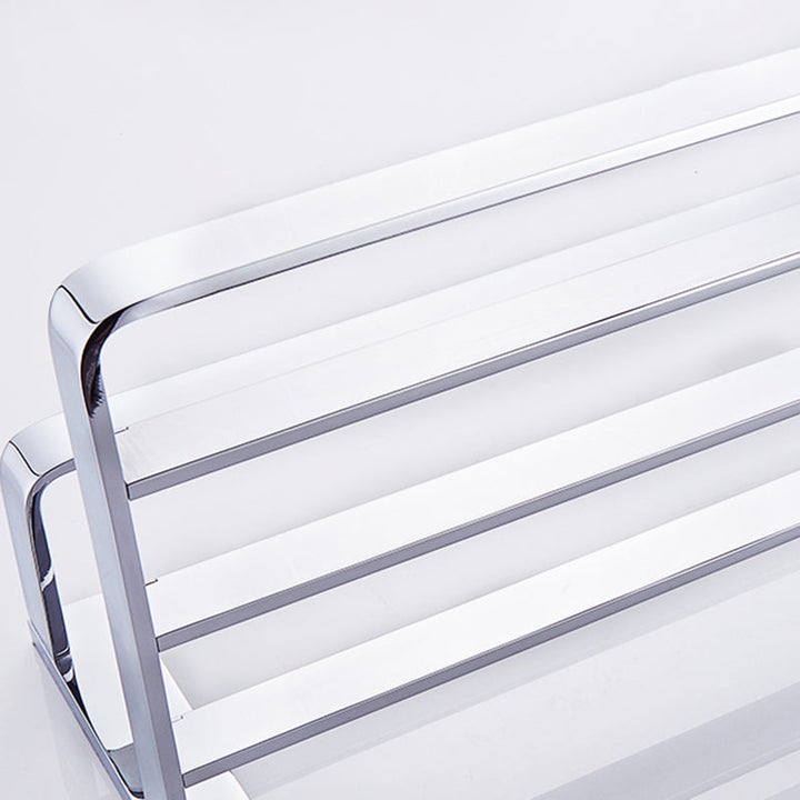 Lisslune | Polished Chrome Bathroom Accessory Set Modern Brass Bathroom Accessory Kit