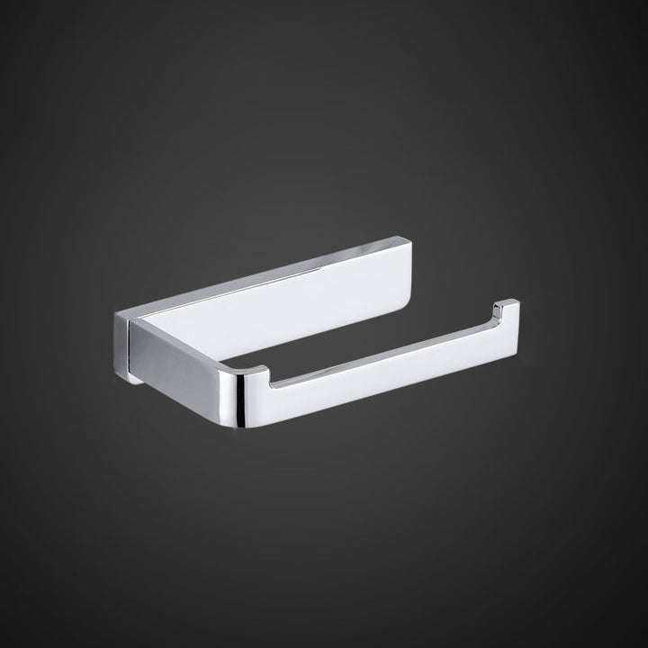 Lisslune | Polished Chrome Bathroom Accessory Set Modern Brass Bathroom Accessory Kit